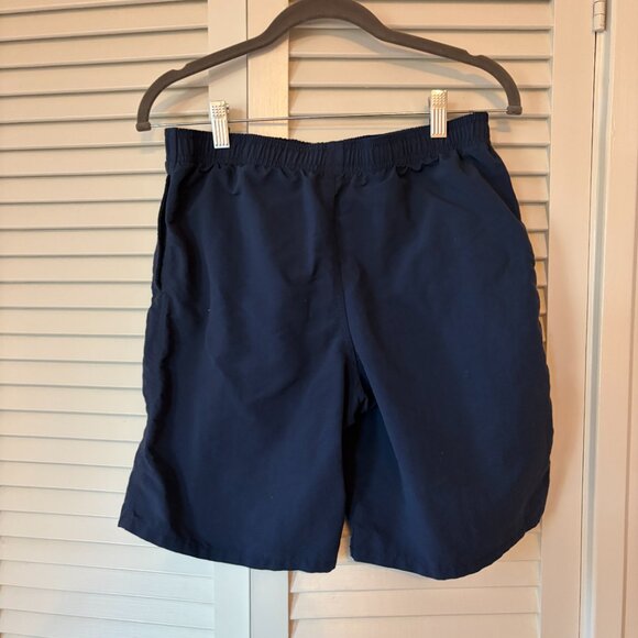 Patagonia boys' athletic shorts XXL 16-18 blue elastic waist - Picture 3 of 6